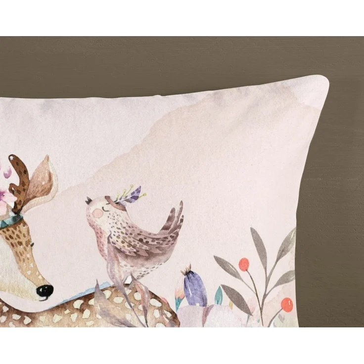 soma Bettwäsche biber bettwäsche 135x200 kinder biber bettwäsche 135x200 Tiere Rehkitz, Biber, 2 teilig, kinderbettwäsche mädchen kinderbettwäsche set sale 135x200 biber – Bild 3