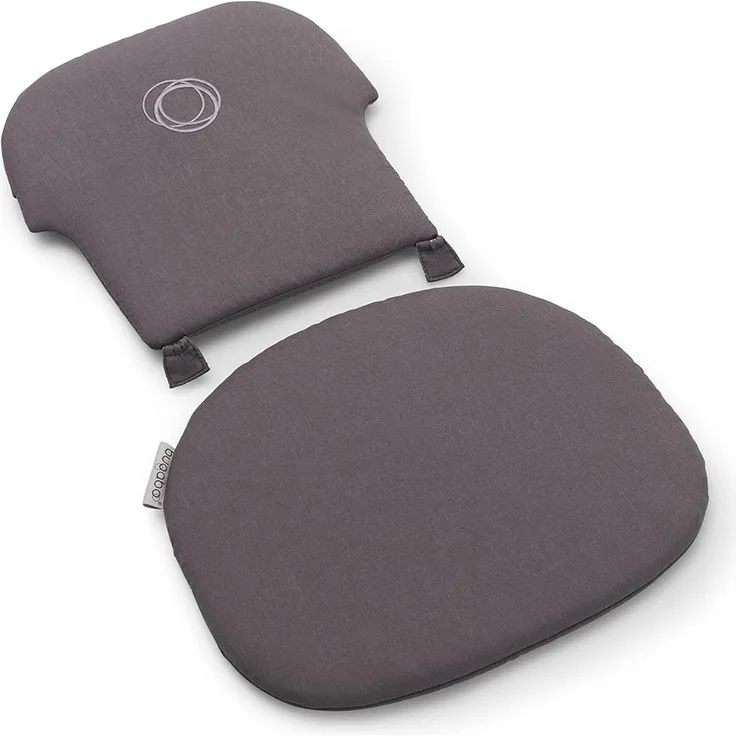 Bugaboo Giraffe Baby Kissenset - Stormy Grey Grau