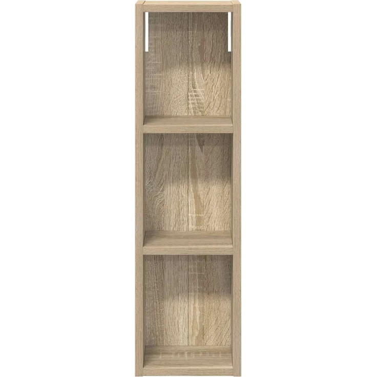 vidaXL Badezimmer-Wandschrank mit Regal Sonoma-Eiche 20 x 14 x 70 cm 889297 – Bild 4