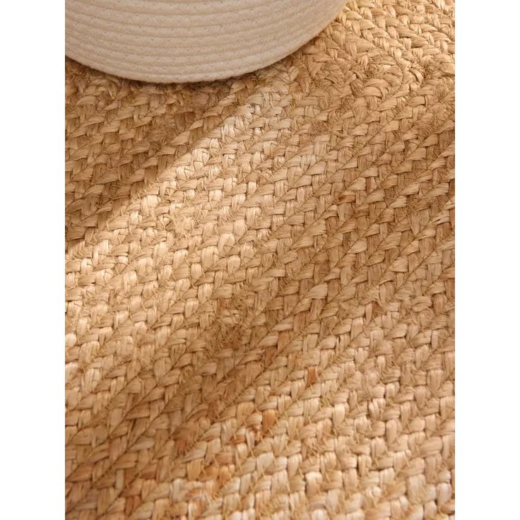 HANSE Home Teppich Sharmila Juteteppich, rechteckig, Höhe: 9 mm, 100% Jutefaser, Natur, Wohnzimmer, Esszimmer, Flur, Boho, Skandi – Bild 8