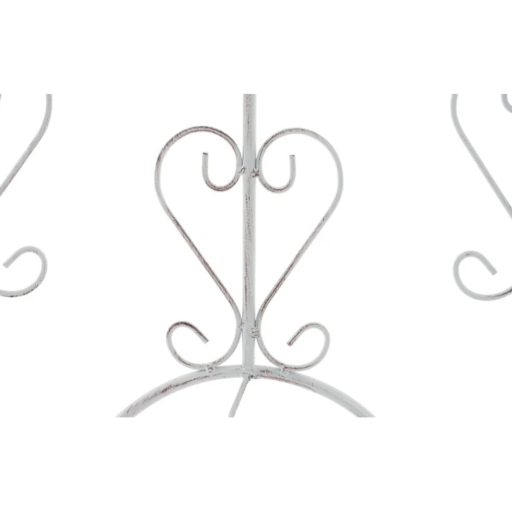 Rankgitter FALK 2er Set - 35x1x122cm, Metall, Antik-Weiß | Rankhilfe Kletterpflanzen Gartendekoration – Bild 5