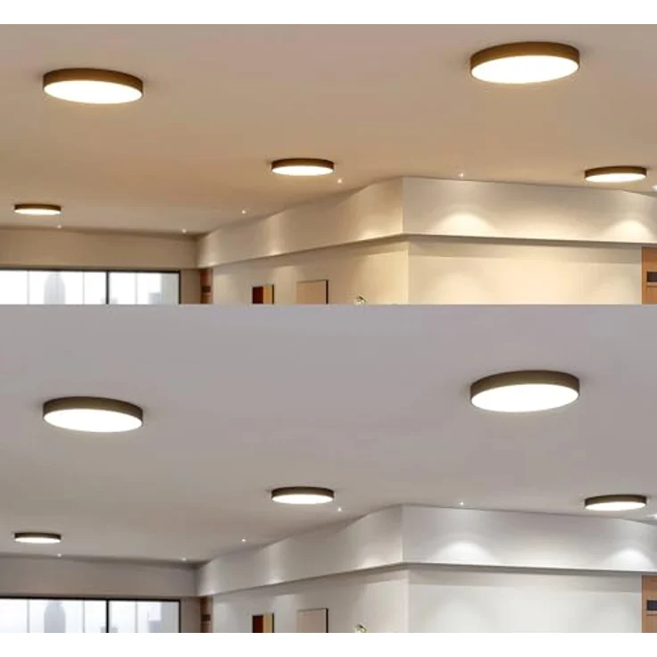 Arcchio LED Deckenleuchte Noabelle, 1-flammig in Schwarz, moderne Küchenlampe mit energieeffizientem Leuchtmittel – Bild 4