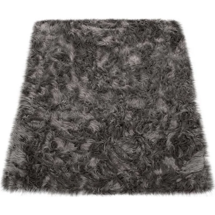 Paco Home Fellteppich Playa 960, rechteckig, Höhe: 64 mm, Kunstfell, Flokati-Optik, Hochflor, weich und flauschig, Uni-Farben – Bild 4