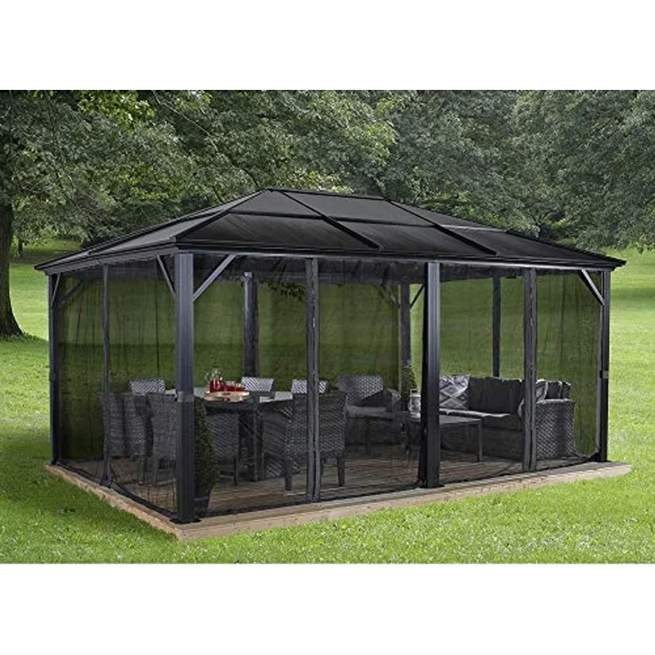 Sojag Meridien 1216 | Pavillon mit festem Dach | – Bild 7