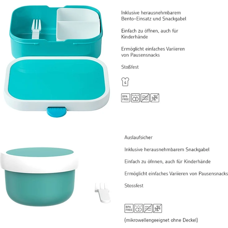 Mepal CAMPUS Obst- und Bentobox Frozen 2 – Bild 2