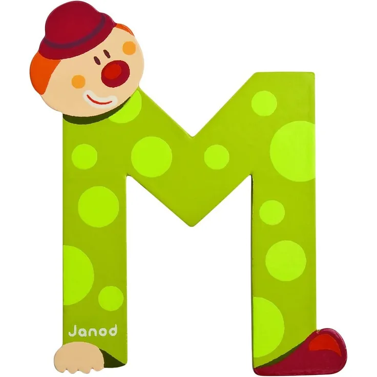 Buchstaben Clown M