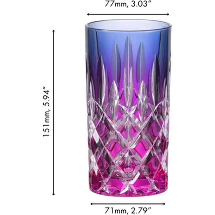 Riedel LAUDON Highball Longdrinkglas 395 ml Violett-Pink – Bild 2
