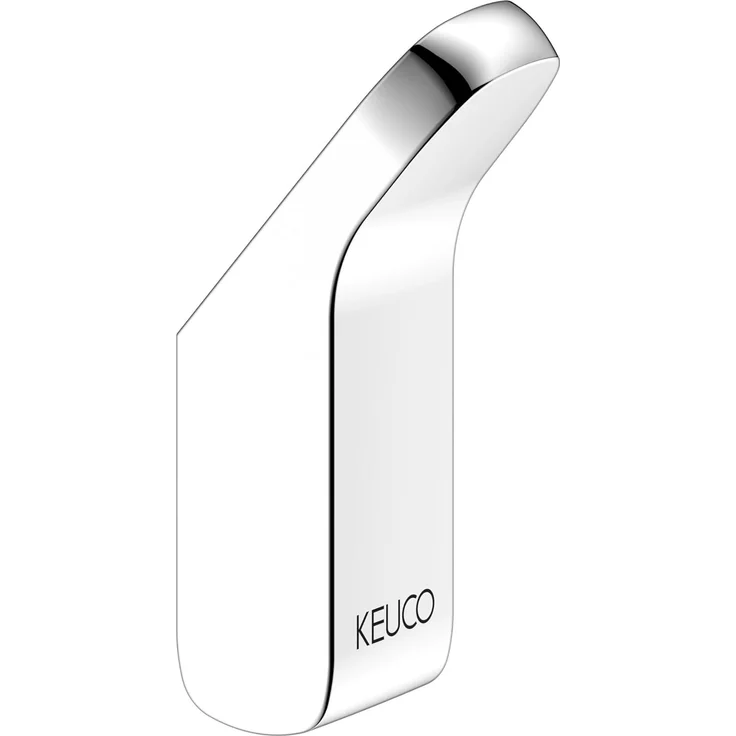Keuco Handtuchhaken Moll, (1-St), aus Metall, hochglanz-verchromt, rund, für Badezimmer, Wandhaken – Bild 1