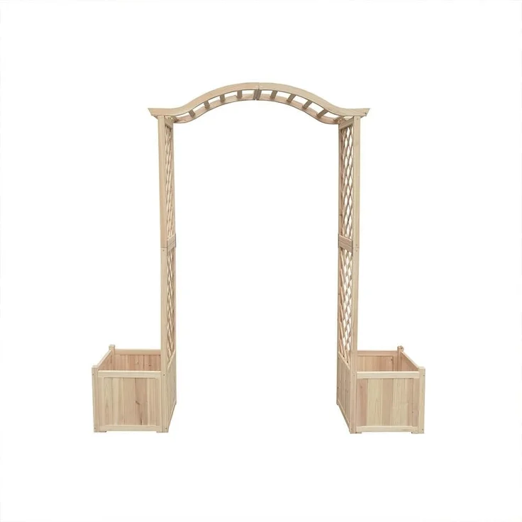 HOME DELUXE Rosenbogen aus Holz ARCO - 183 x 200 cm – Bild 3
