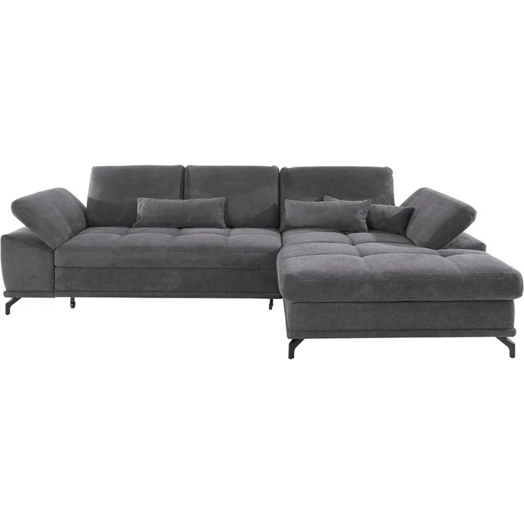 OTTO home Ecksofa Costello L-Form, B: 301 cm mit Sitztiefen-, Armteilverstellung &, 3 Nierenkissen, optional Bettfunktion & Bettkasten – Bild 5