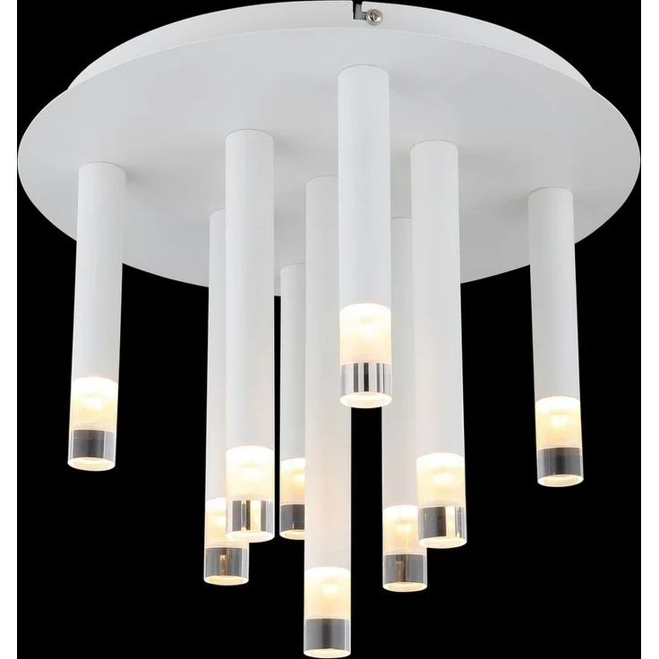 GLOBO LIGHTING Deckenleuchte RYAN, ohne Leuchtmittel, Deckenlampe/Stäbe/Metall/Wohnzimmer/Essbereich/Acryl satiniert – Bild 3