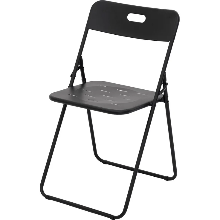 Dreiteiliges, faltbares Bistro-Set für den Außenbereich, E-Beschichtung, 2 Stühle und 1 Tisch, wetterfest, für Terrasse und Garten, Schwarz, 104 x 62 x 13,5 cm, YOUDENOVA – Bild 4
