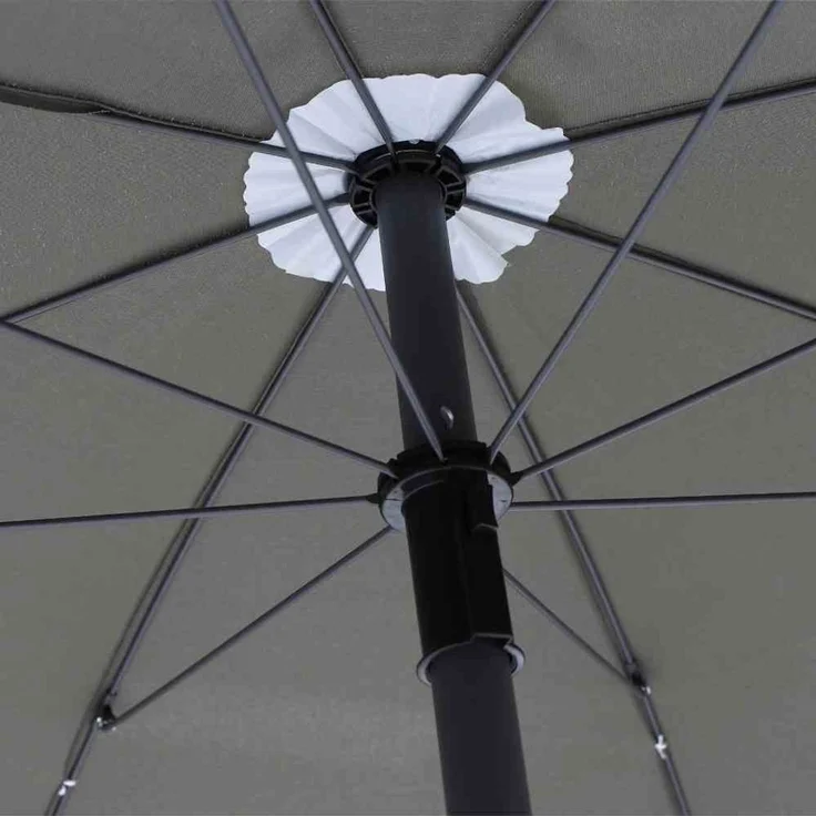 Siena Garden Mittelstockschirm Maui olive Ø 180 cm – Bild 4