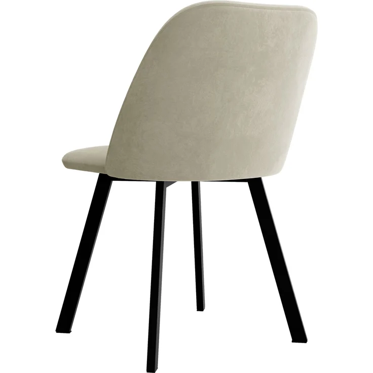 Mirjan24 Polsterstuhl K109 (Farbe: Magic Velvet 2201), 80 x 58 x 47 cm – Bild 3