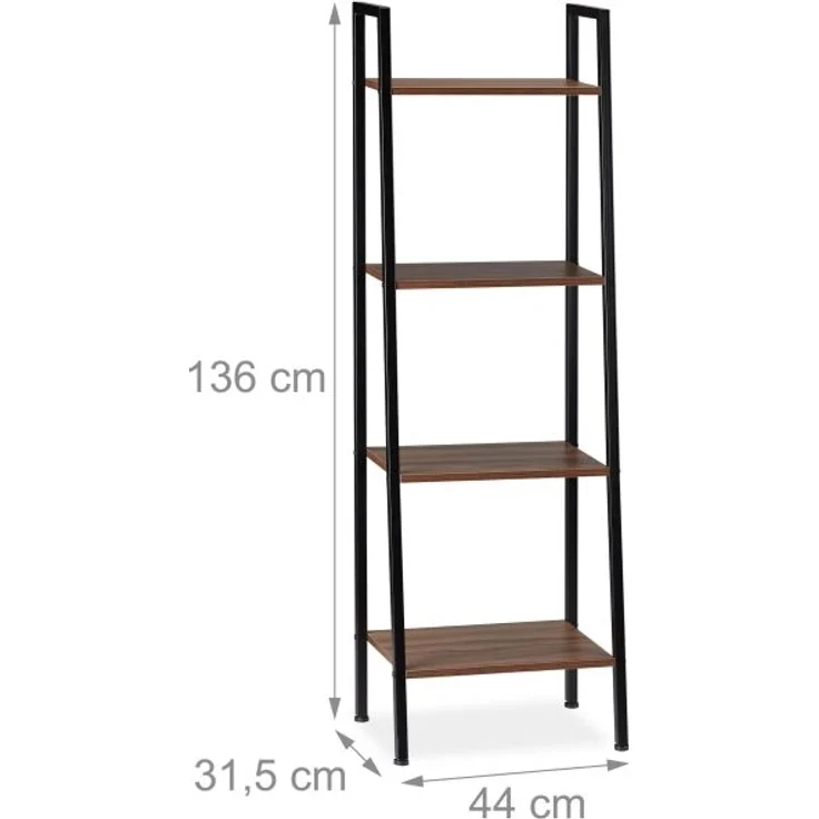 Standregal mit 4 Ablagen – Bild 4