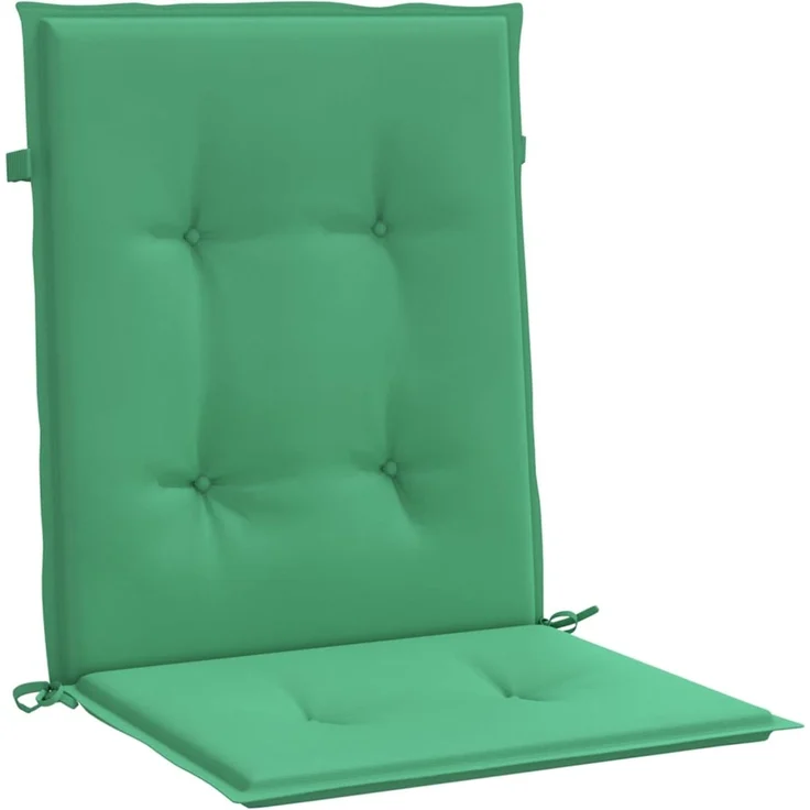 vidaXL Gartenstuhlauflagen für Niedriglehner 2 Stk. Grün 100x50x3 cm 47556 – Bild 5