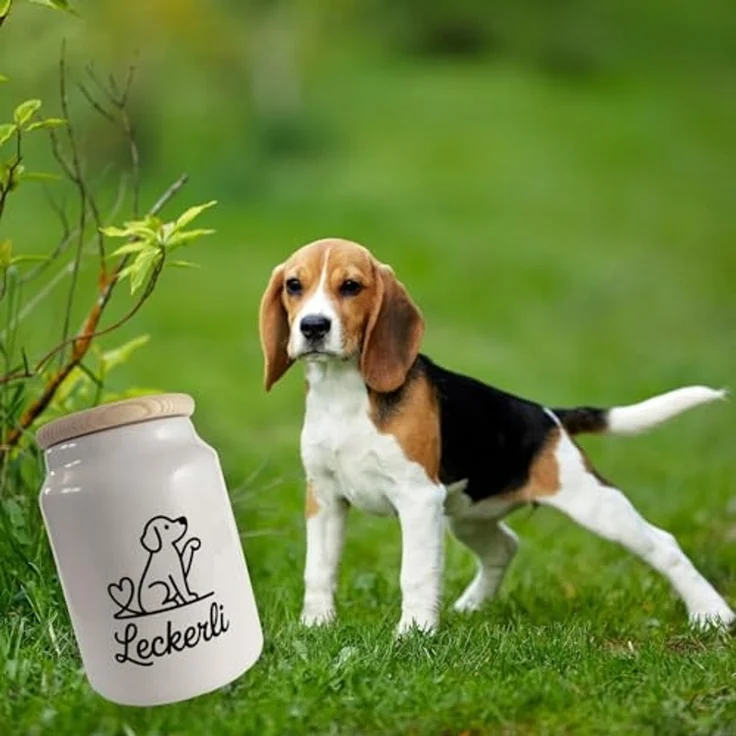 speecheese Keksdose Hunde Leckerli Herz Keksdose für Haustierfreunde – Bild 4