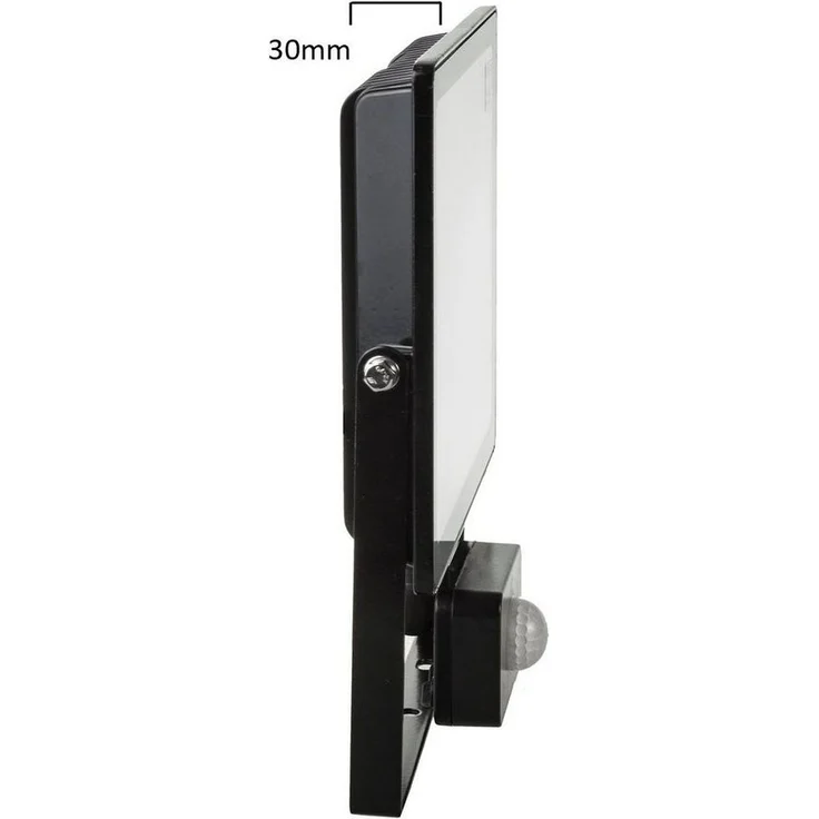 Maclean LED Flutlichtstrahler, LED fest integriert, Warmweiß, Neutralweiß, Kaltweiß, LED fest integriert, PIR-Bewegungsmelder, Dämmerungssensor – Bild 2