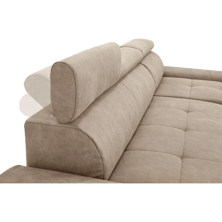 sit&more Ecksofa Riva L-Form, inklusive Kopteilverstellung, wahlweise mit Schlaffunktion – Bild 4