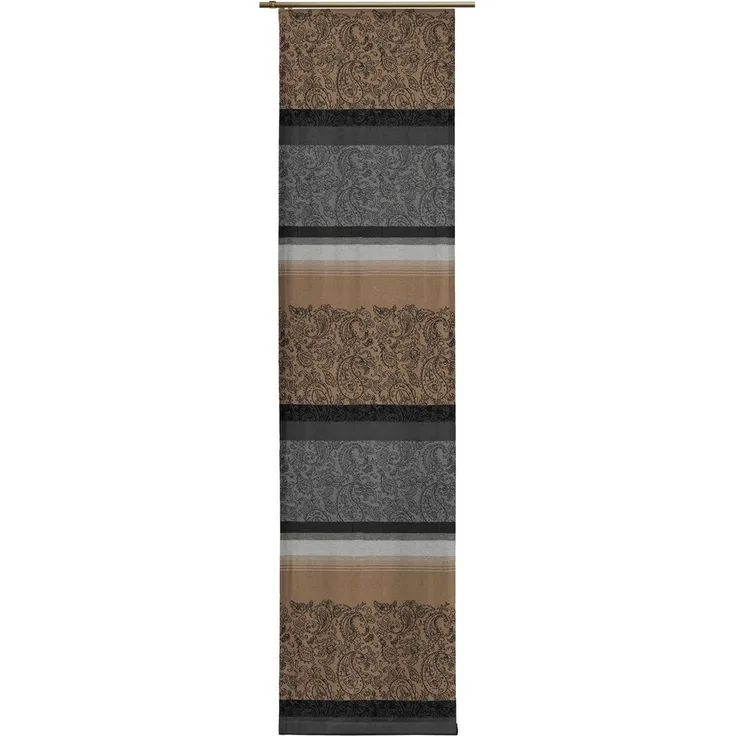 Wirth Schiebegardine Maribor, Paneelwagen (1 St), blickdicht, Jacquard