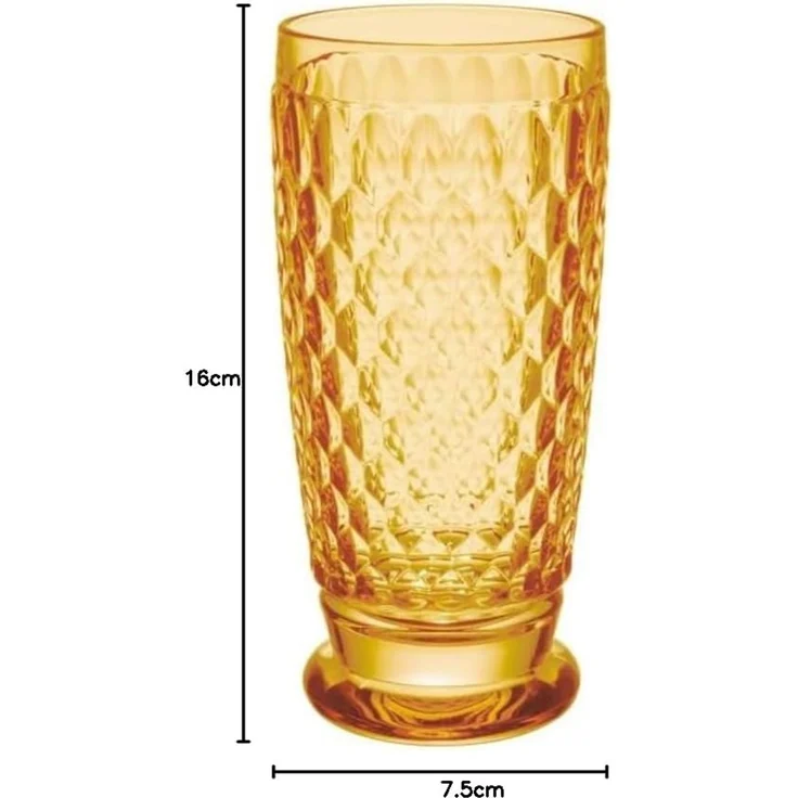 Villeroy & Boch Boston Coloured Longdrinkglas 400 ml Saffron – Bild 4