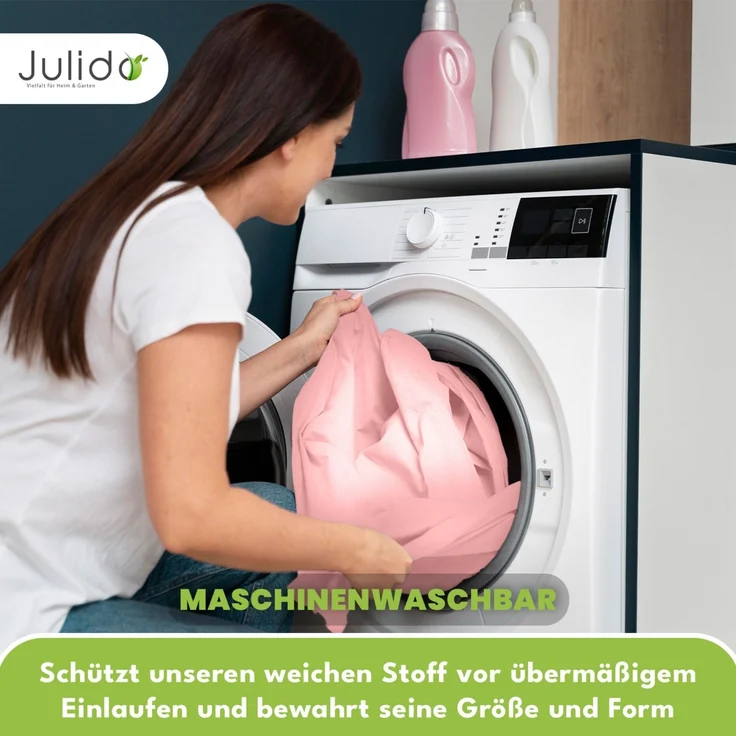 Jersey Spannbettlaken 140-160x200 100% Baumwolle weich bügelfrei komfort Rosa – Bild 2
