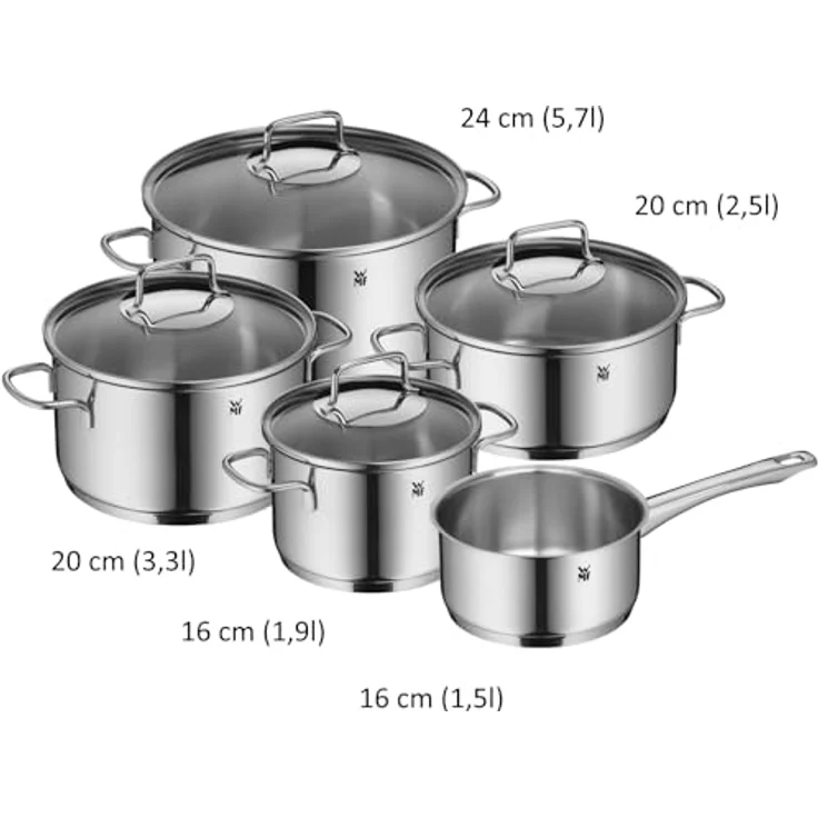 WMF Astoria Topf-Set, 5-teilig 7116001581 – Bild 4