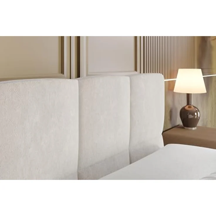 ALTDECOR Boxspringbett LIRO KING (Multipocket-Matratze H4, H3 Matratze Bonellfederung, Topper, Kopfteil) – Bild 7