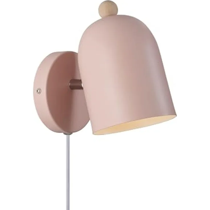 Nordlux 'Gaston' Wandleuchte, E27 IP20, Rosa, 195x195 mm