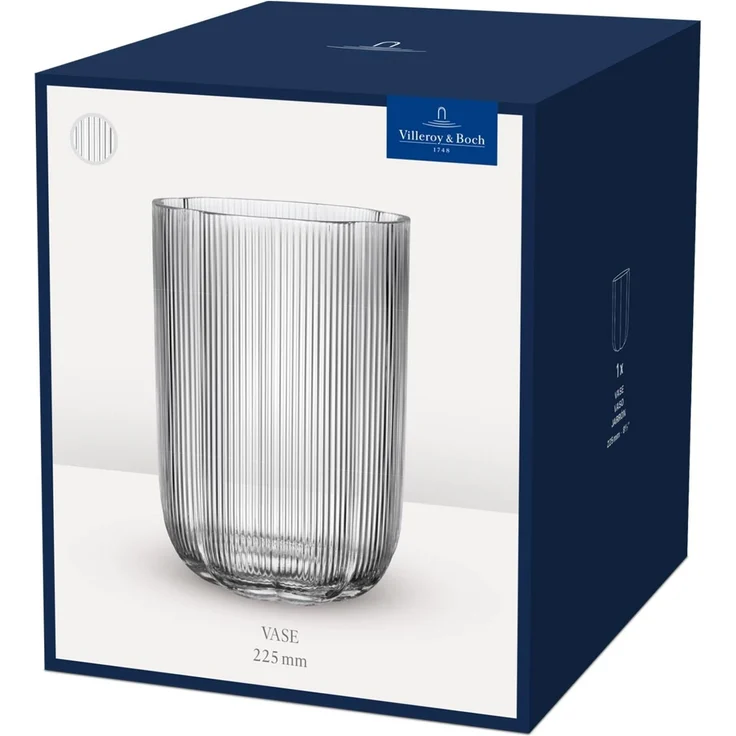 Villeroy & Boch Fleur Vase 22,5 cm Klar – Bild 6