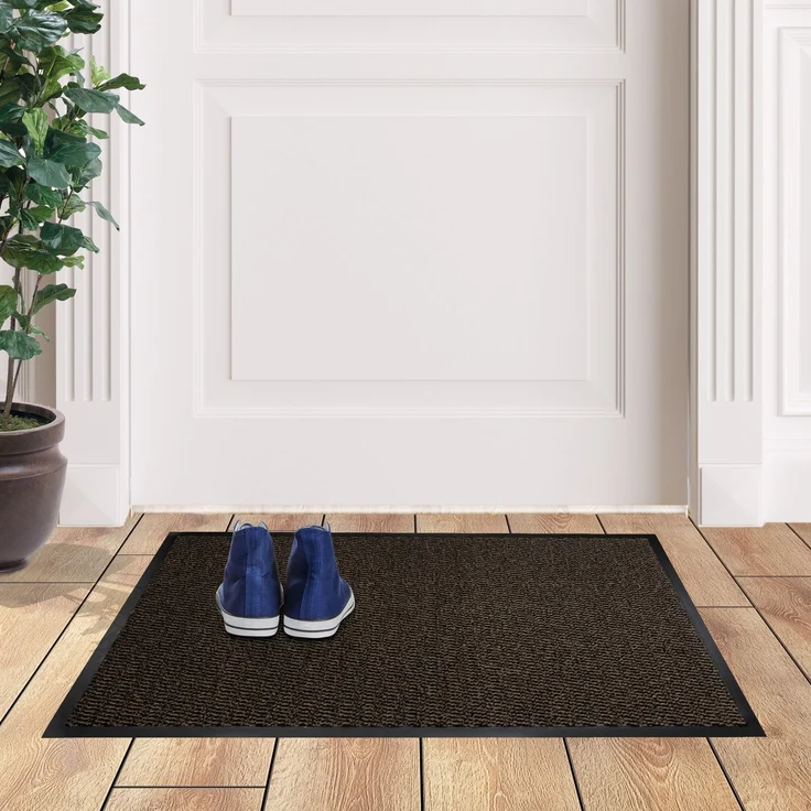 Furni24 Fußmatte - Braun-Schwarz, 60 x 90 cm – Bild 4