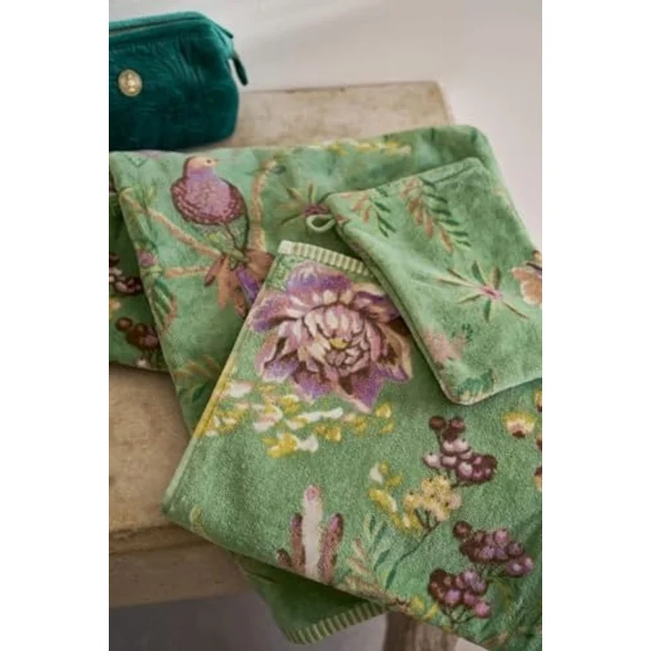Pip Studio Handtuch Secret Garden Grün (55x100 cm) 320897 – Bild 3