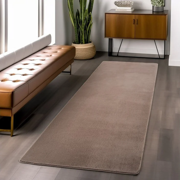 Ayyildiz Teppiche Teppich JOY 1400, auch als Läufer und in Rund erhältlich, rechteckig, Höhe: 11 mm, besonders weich, uni Kurzflor, Wohnzimmer, Kinderzimmer – Bild 2