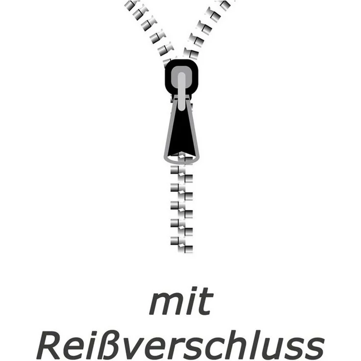 Casa Colori Bettwäsche Partner Bettwäsche mit RV Garnitur 4 tlg. 135x200 cm, Baumwolle, 4 teilig, Offwhite "Traumpaar" – Bild 3
