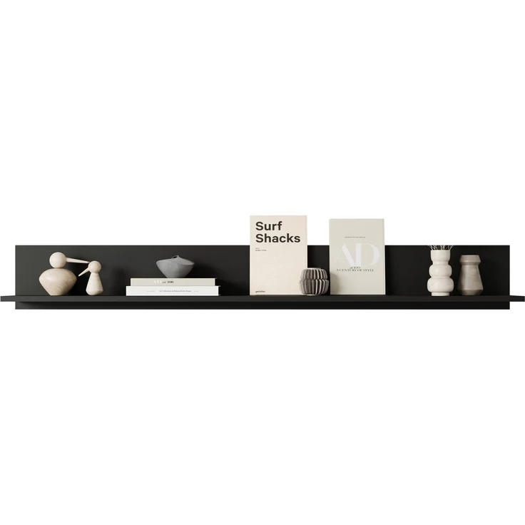 Wandboard Doppo L-138 (Farbe: Schwarz) – Bild 1