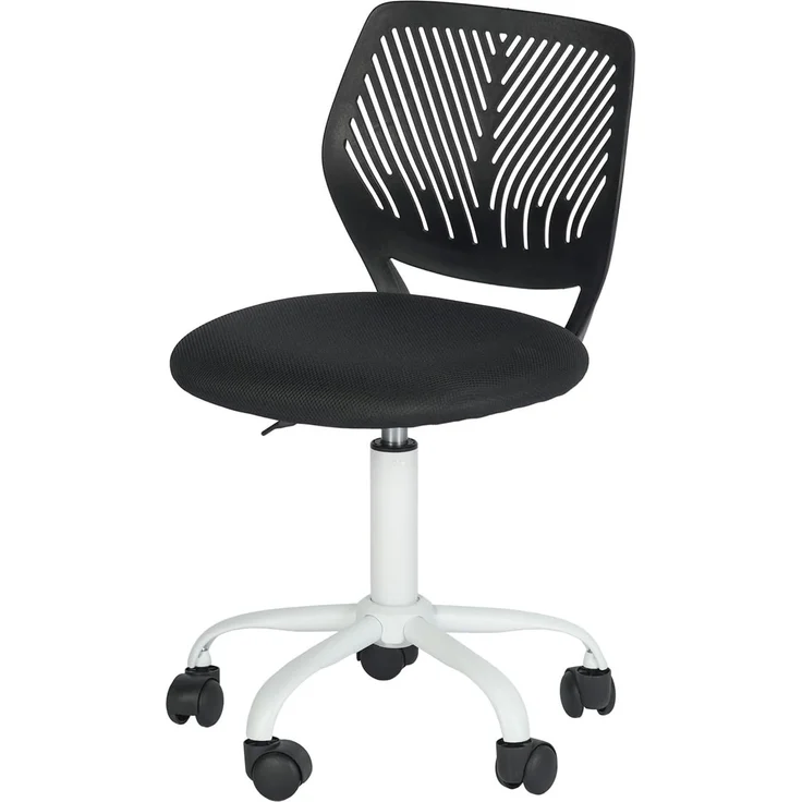 FurnitureR Bunte Schreibtischstuhl, Modernes verstellbares Design Computer Sitz, Swivel Armless Stuhl, Kinderzimmer, Home Office Task Chair – Bild 1