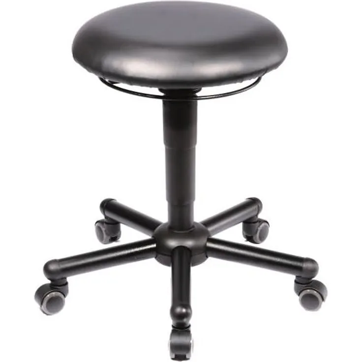 meychair meychair Hocker XXL 10020 A19-TR-KL-XXL Rollen schwarz