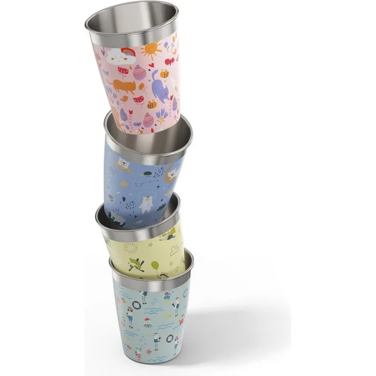 SIGG Kindertrinkbecher "Daydream" 4er Set