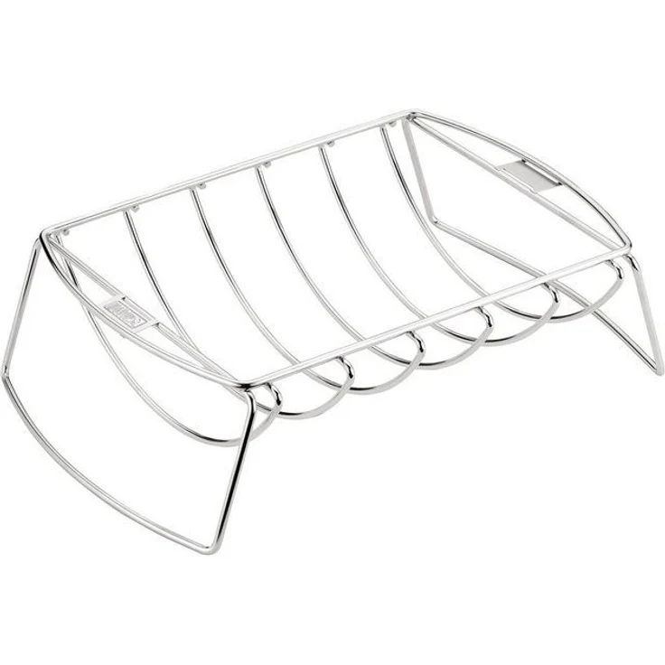 Weber Spare-Rib-Halter & Bratenkorb – Bild 2