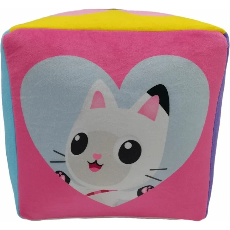 Gabby's Dollhouse Würfelkissen Gemütliches Kuschelkissen für kleine Fans – Bild 6