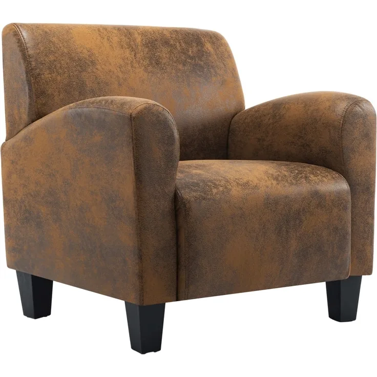 vidaXL Sofasessel Braun 70x69x72 cm Wildlederimitat 248618