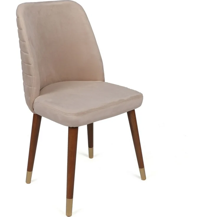 Skye Decor 'Hugo-387 V2' Stuhlset (2-teilig), Creme / Gold, 50 x 90 x 49 cm – Bild 2