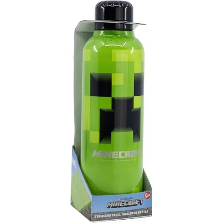 Minecraft Isolierte Edelstahl Trinkflasche Thermotrinkflasche 515 ml – Bild 3