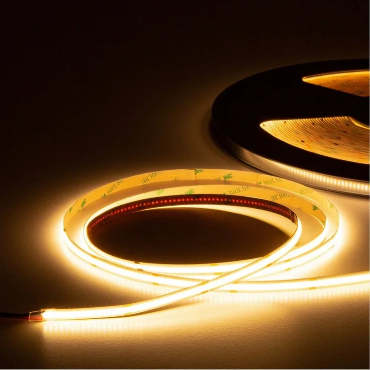 Hexim LED Stripe COB – RGB/W CCT oder Kalt-, Neutral-, Warmweiß (Warmweiß 2.5M), COB – RGB/W CCT oder Kalt-, Neutral-, Warmweiß (Warmweiß 2.5M)