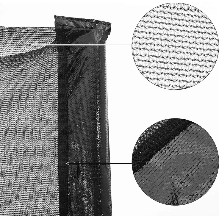 Songmics Sicherheitsnetz für Trampolin, für 6 Stangen, Ø244cm – Bild 7