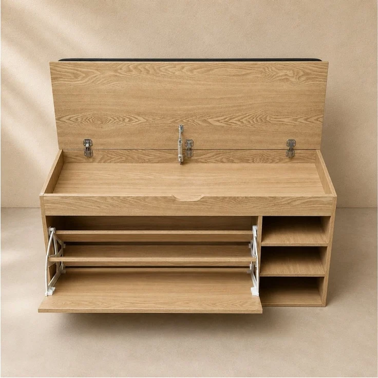 BOXIMO Schuhschrank Schuhschrank GRADIA, 100 x 34 x 50 cm – Bild 2
