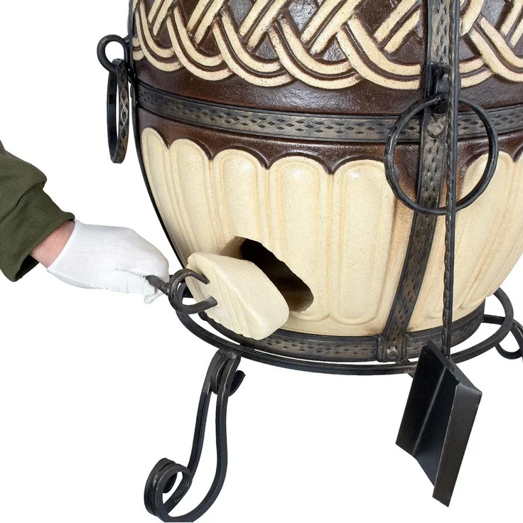 Tandoor Thor aus Schamott mit Zubehör Classic 7-teilig – Bild 10