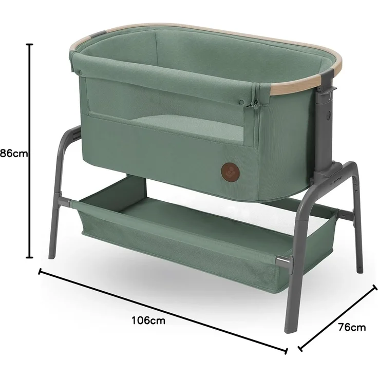 Maxi-Cosi Iora Beistellbett – Beyond Green Grün du – Bild 11