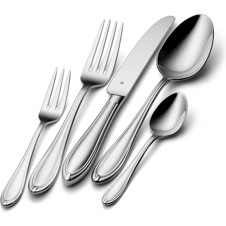 WMF 'Verona' Besteck Set 60-tlg., Edelstahl silber – Bild 3