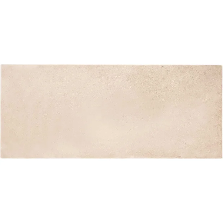 vidaXL Rutschfester Kunstfellteppich Olite Taupe 80 x 200 cm Polyester 42021743 – Bild 1